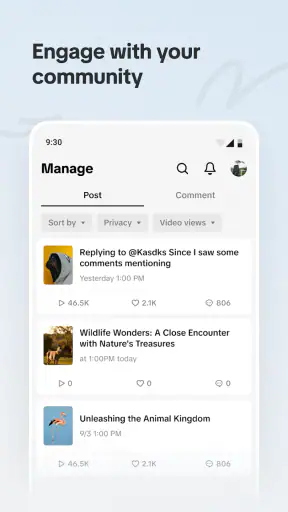 TikTok Studio screenshot