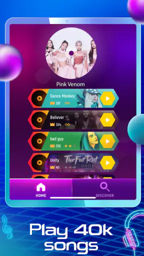 Tiles Hop EDM Rush Music Game screenshot