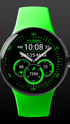 TOP GUN - hybrid watch face screenshot