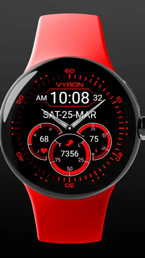 TOP GUN - hybrid watch face screenshot
