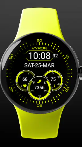 TOP GUN - hybrid watch face screenshot