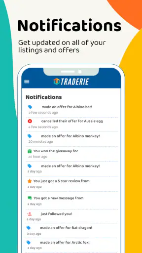 Traderie screenshot