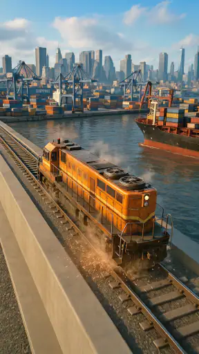 Train Ramp Jumping screenshot