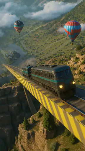 Train Ramp Jumping screenshot