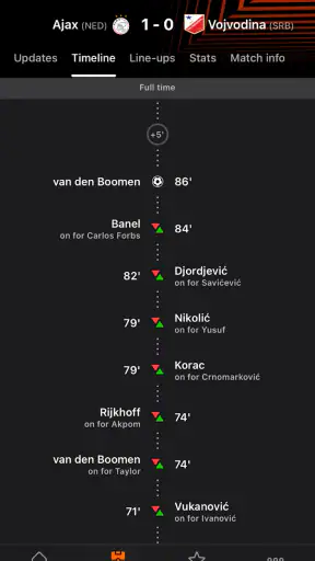 UEFA Europa League Official screenshot