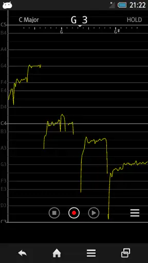 Vocal Pitch Monitor screenshot