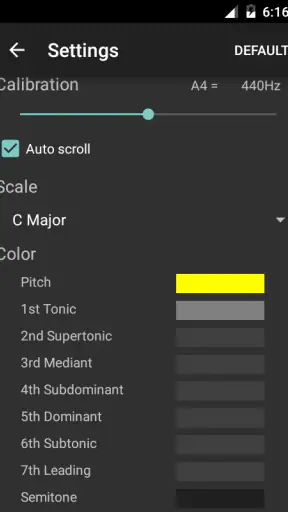 Vocal Pitch Monitor screenshot