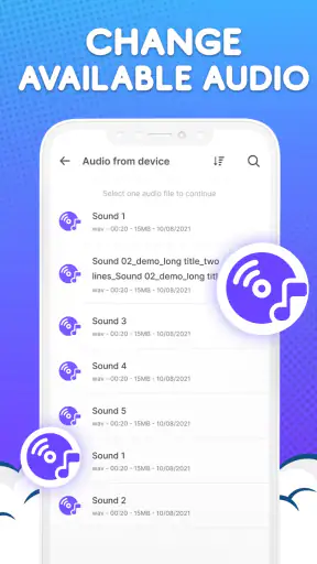 Voice Changer by Sound Effects screenshot