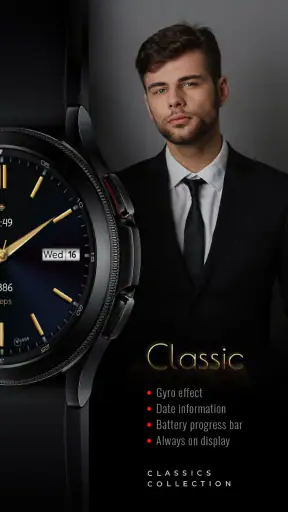 Voron CLASSIC Analog WatchFace screenshot