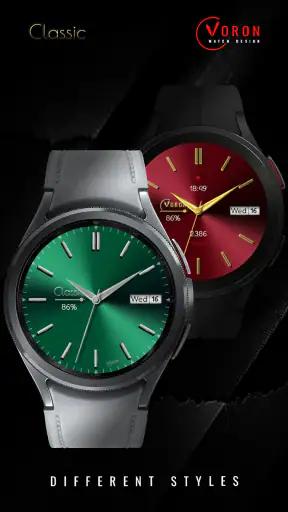 Voron CLASSIC Analog WatchFace screenshot