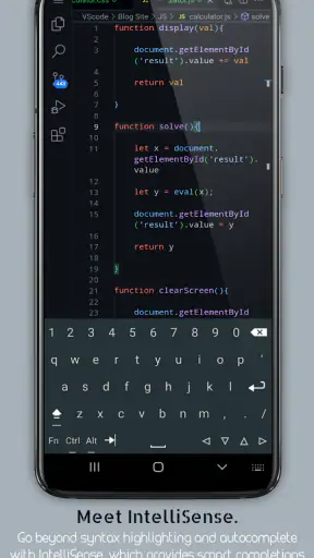VScode for Android screenshot