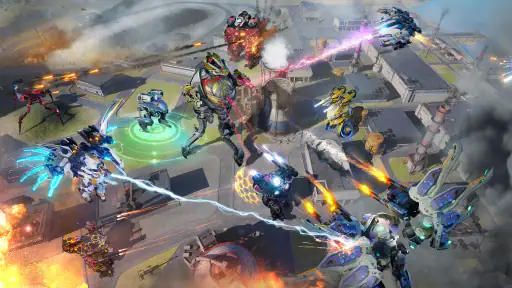 War Robots. 6대6 택티컬 멀티플레이어 전투 screenshot
