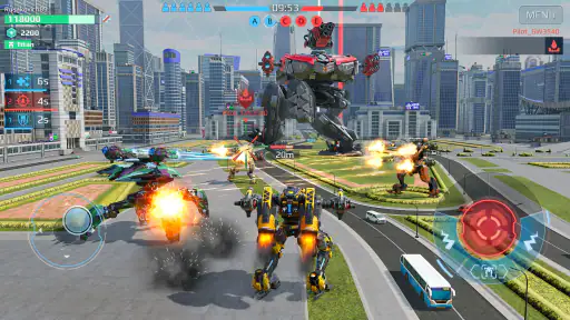 War Robots. 6대6 택티컬 멀티플레이어 전투 screenshot