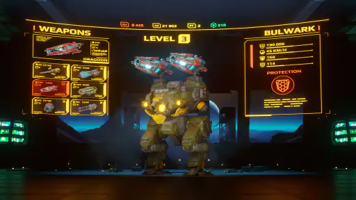War Robots. 6대6 택티컬 멀티플레이어 전투 screenshot