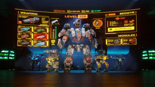 War Robots. 6대6 택티컬 멀티플레이어 전투 screenshot