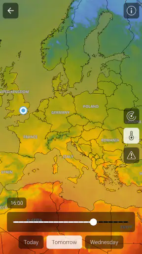 Weather screenshot