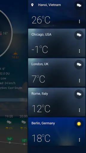 Weather Real-time Forecast screenshot