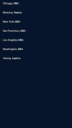Weather Real-time Forecast screenshot