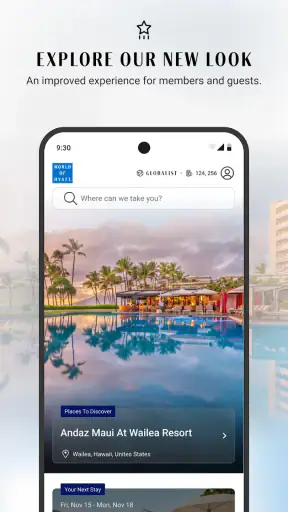 World of Hyatt screenshot