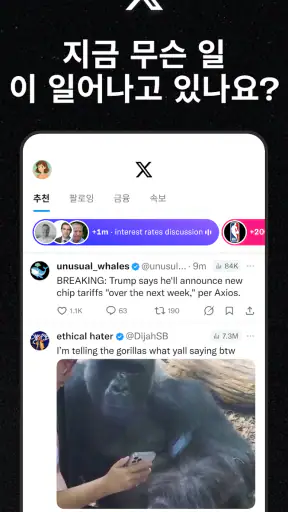 X screenshot