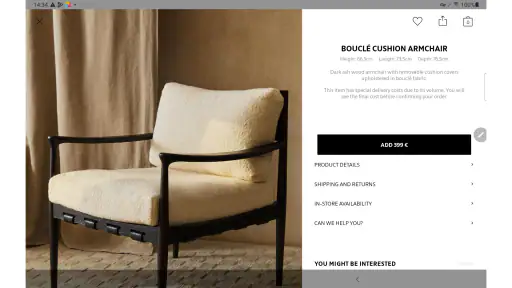 Zara Home screenshot