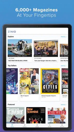 ZINIO - 잡지 가판대 screenshot