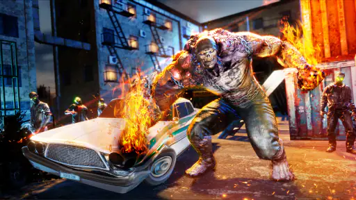 Zombie Fire 3D 오프라인 게임 screenshot