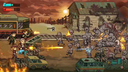Zombie Warfare: 아포칼립스 우주 screenshot
