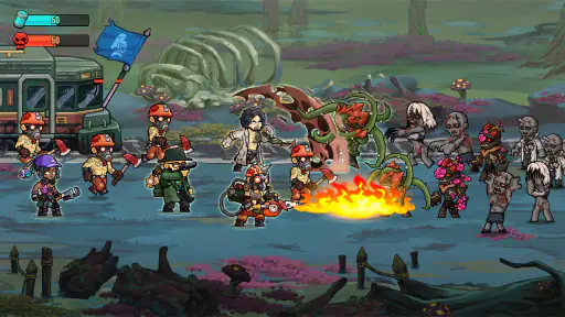 Zombie Warfare: 아포칼립스 우주 screenshot