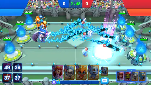 고스트워 : 캐주얼 배틀 아레나 screenshot