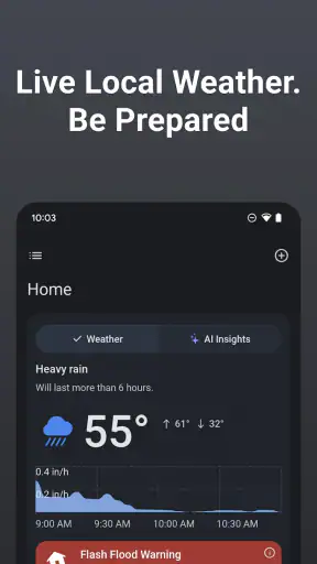 날씨 - Rain Viewer screenshot