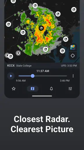날씨 - Rain Viewer screenshot