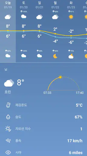 날씨 - 실시간 날씨 screenshot