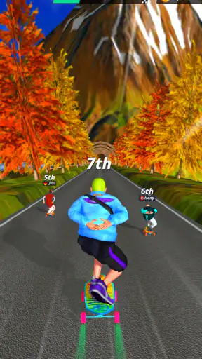 다운힐 레이서 (Downhill Racer) screenshot