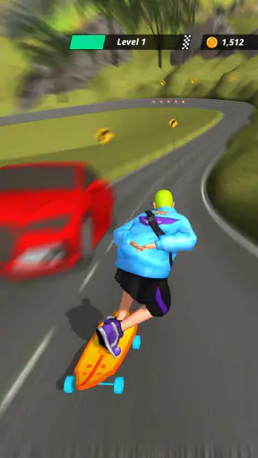 다운힐 레이서 (Downhill Racer) screenshot