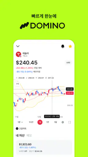 도미노 - 모든 투자를 관리하세요 screenshot