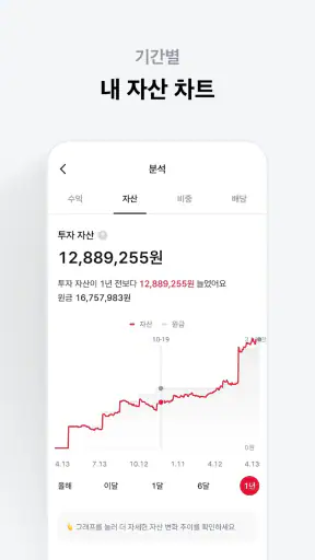 도미노 - 모든 투자를 관리하세요 screenshot