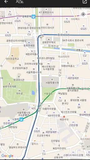 디지털 나침반 screenshot