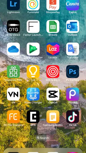 런처 iOS 17 Lite screenshot
