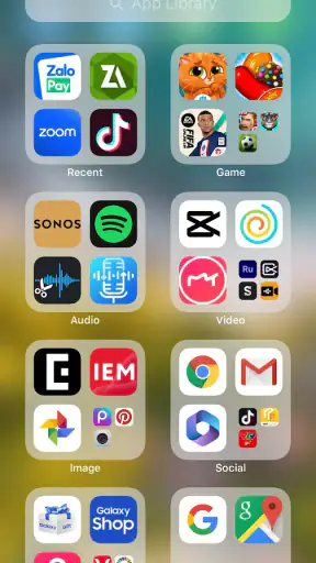 런처 iOS 17 Lite screenshot