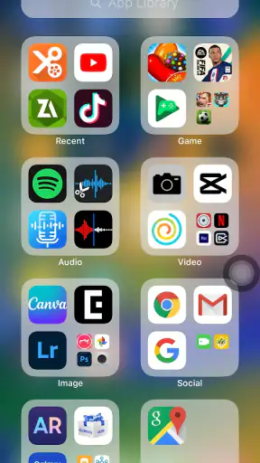 런처 iOS 18 screenshot