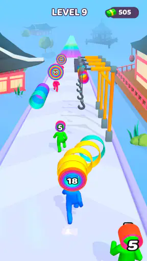레이어 맨 3D: 질주 & 수집 screenshot