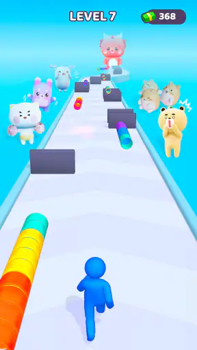레이어 맨 3D: 질주 & 수집 screenshot