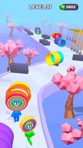 레이어 맨 3D: 질주 & 수집 screenshot
