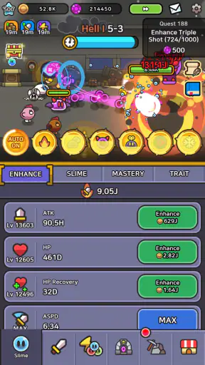 레전드 오브 슬라임: 방치형 RPG screenshot