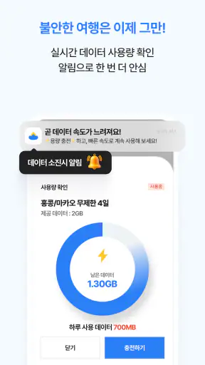 로밍도깨비 eSIM – 데이터가 필요한 순간 screenshot