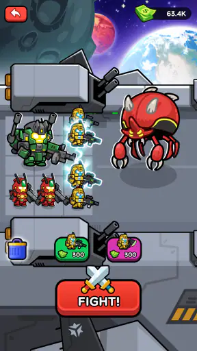 로봇 합체: 지구 방어전 screenshot