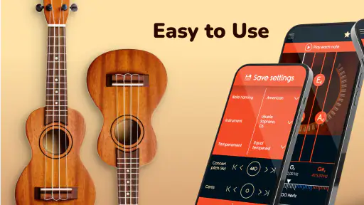 마스터 우쿨렐레 튜너 screenshot
