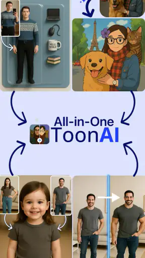 만화 사진 생성기・ToonAI screenshot