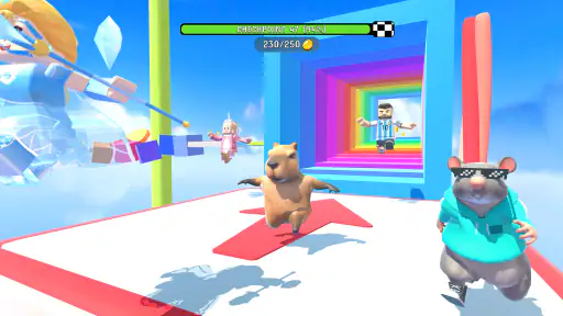 메가 파쿠르: 오비 도전 달리 screenshot